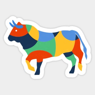 Taurus zodiac sign Sticker